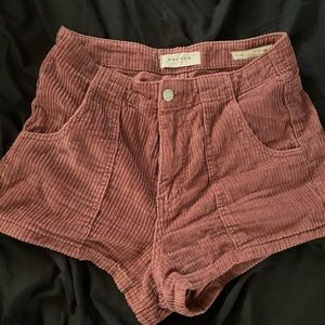 Corduroy shorts